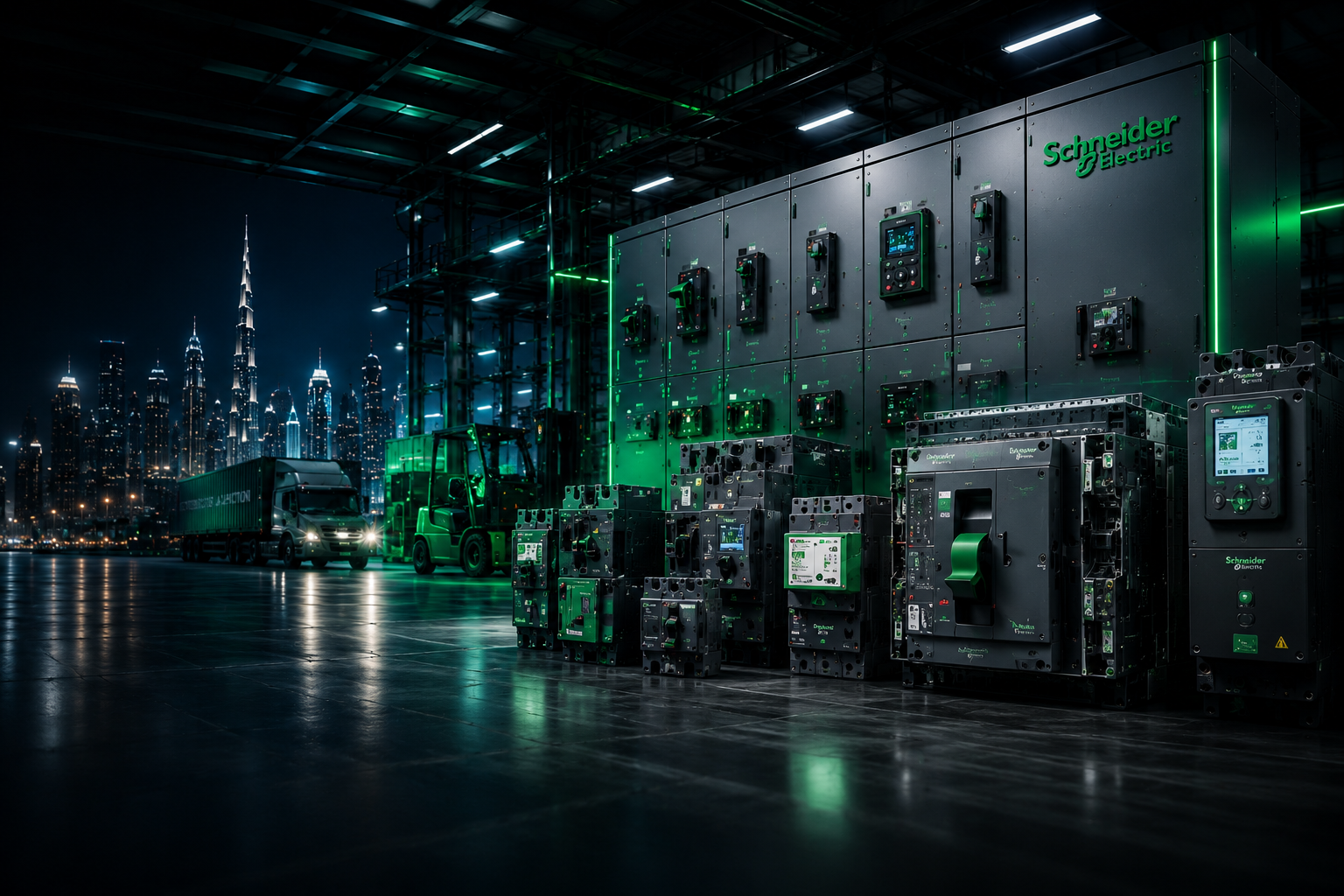 Schneider Electric Industrial Electrical Panel